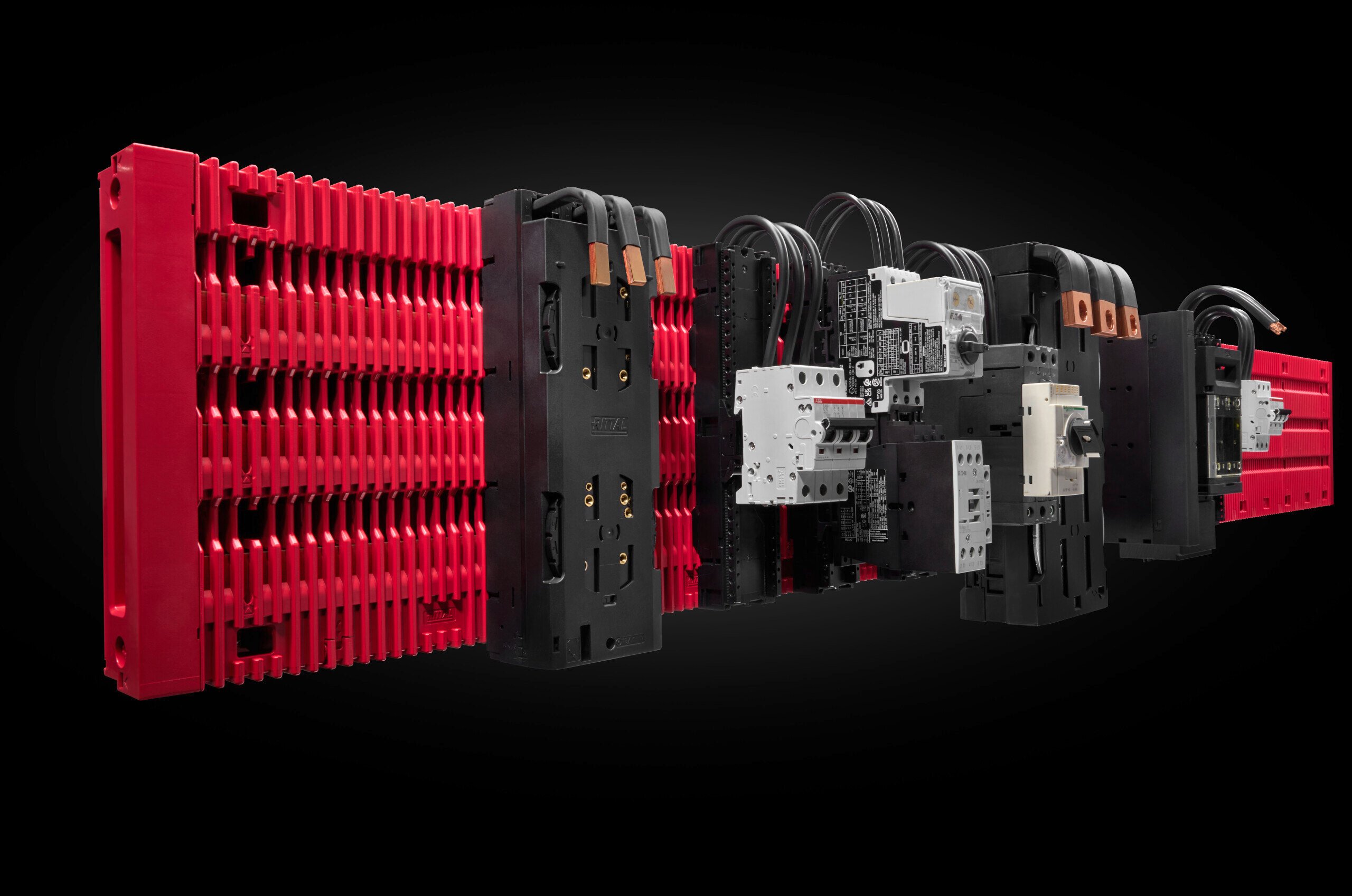 Power distribution in control panels 