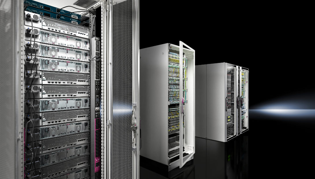 Rittal data centre racks 